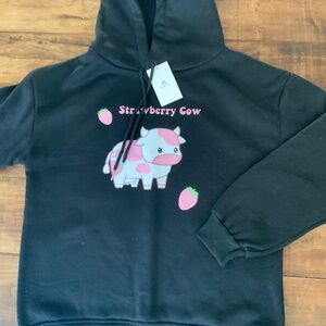 Strawberry Cow Hoodie